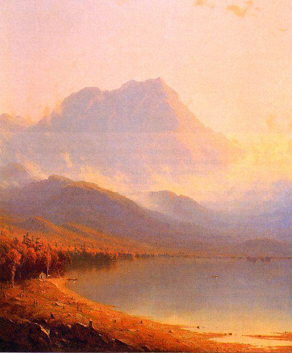 Sanford Robinson Gifford Morning in the Adirondacks oil painting image